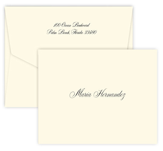 Diana Folded Note Cards